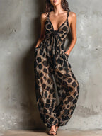 Constance Jumpsuit Leopardenmuster