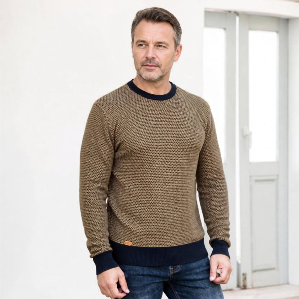Dresden-Modehaus | Herrenpullover mit Rautenmuster
