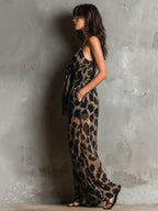 Constance Jumpsuit Leopardenmuster