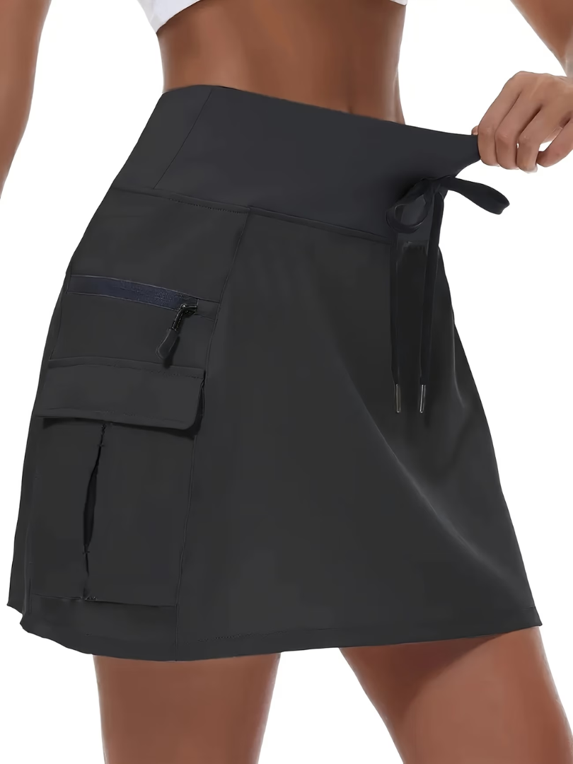 Fleur | Komfortabler Aktivrock mit integrierter Shorts