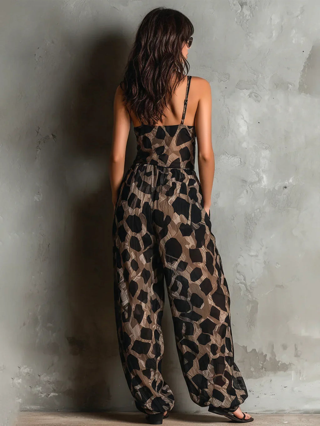 Constance Jumpsuit Leopardenmuster