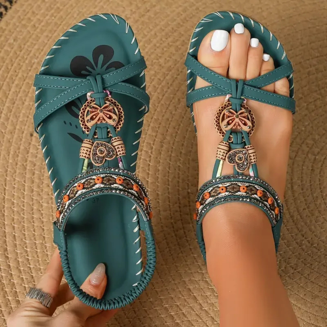 Claudia™ | Orthopädische Sandalen im Ibiza-Stil