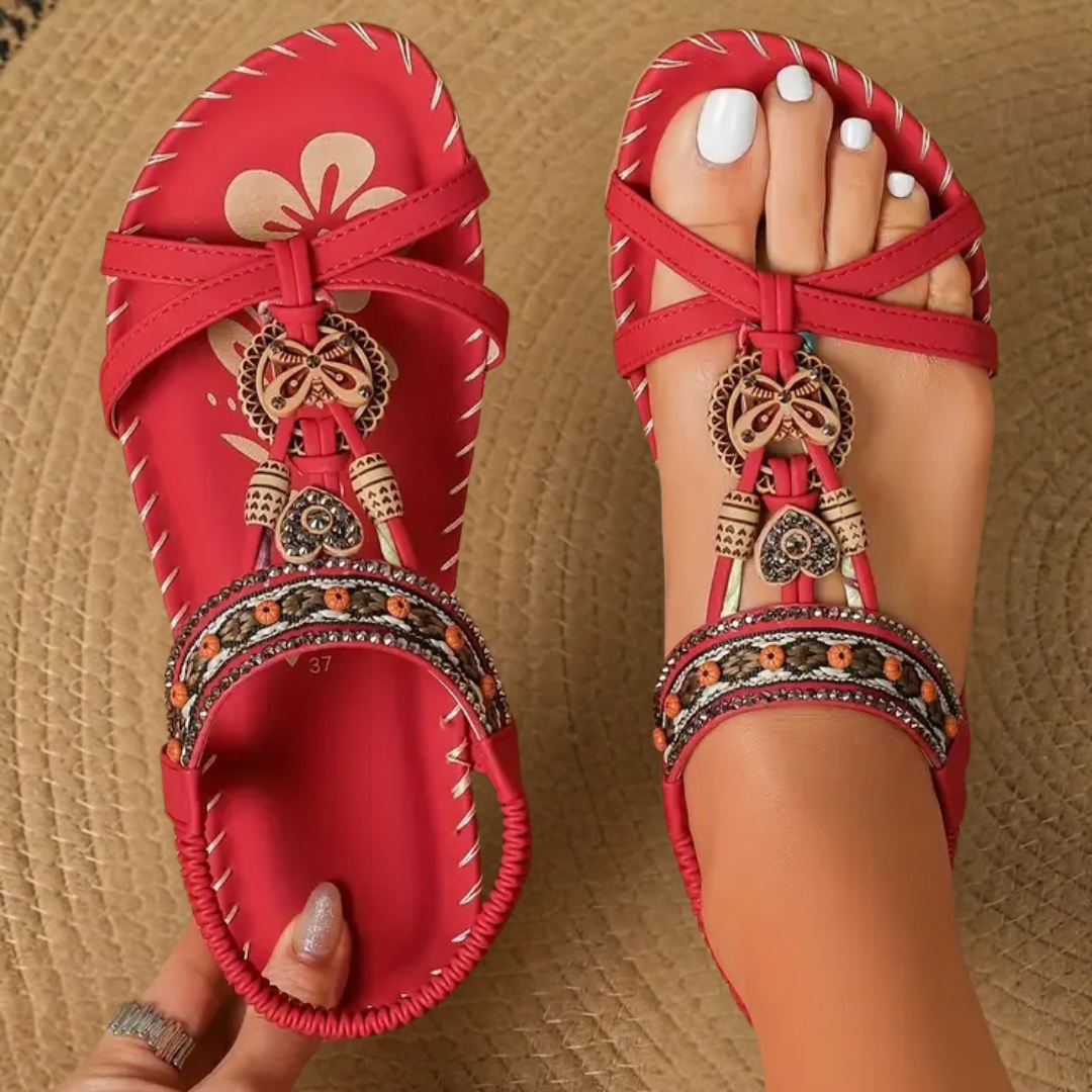 Claudia™ | Orthopädische Sandalen im Ibiza-Stil