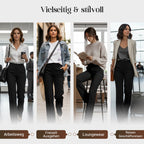 Damen Anzughose mit hoher Taille