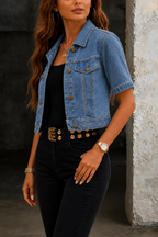 Jessica | Kurze Denimjacke