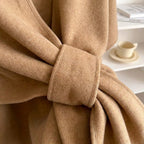 Dresden Modehaus | Langer Poncho-Schal in Wolloptik