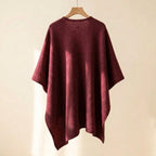 Dresden Modehaus | Langer Poncho-Schal in Wolloptik