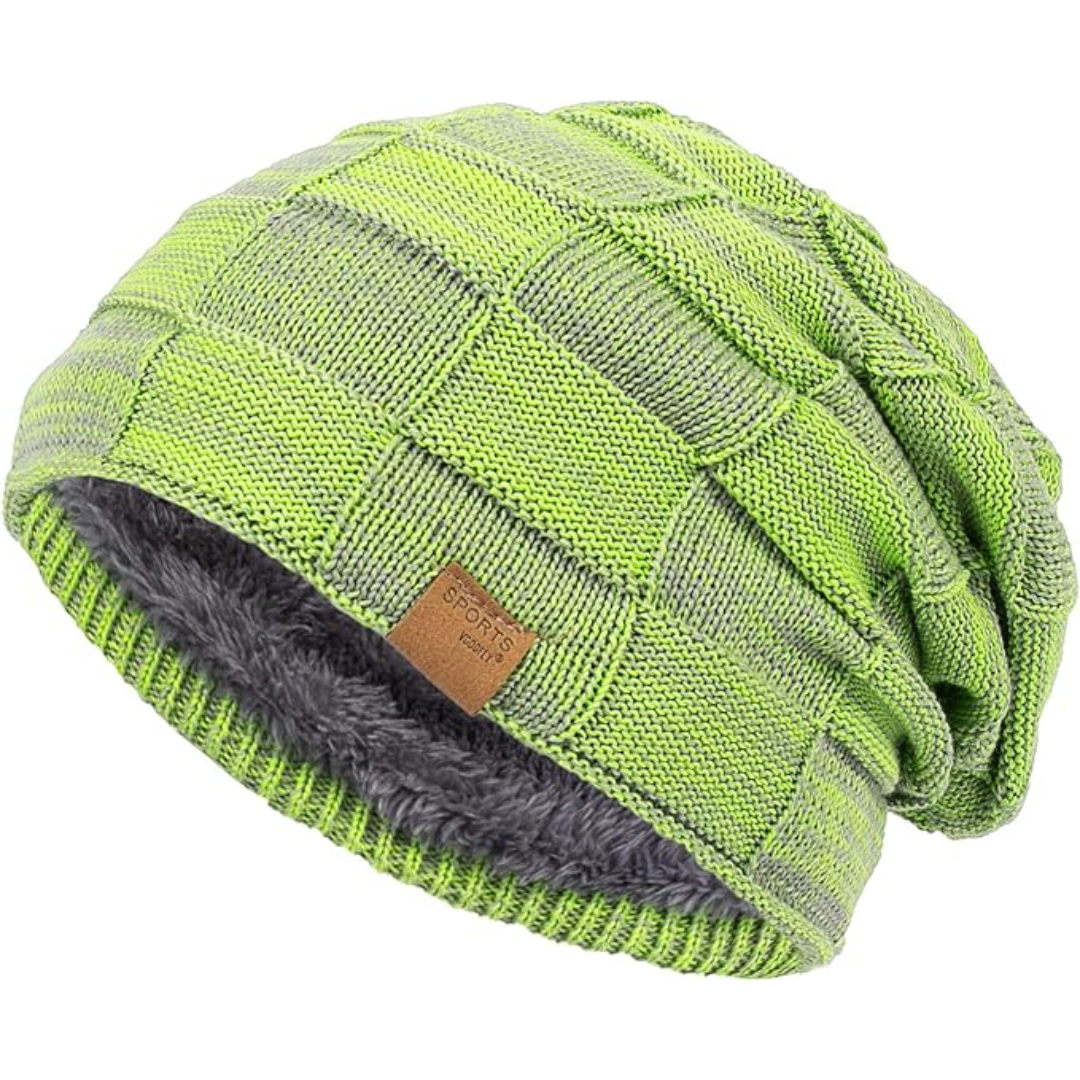 Luca | Slouchy Beanie – Warme Strickmütze