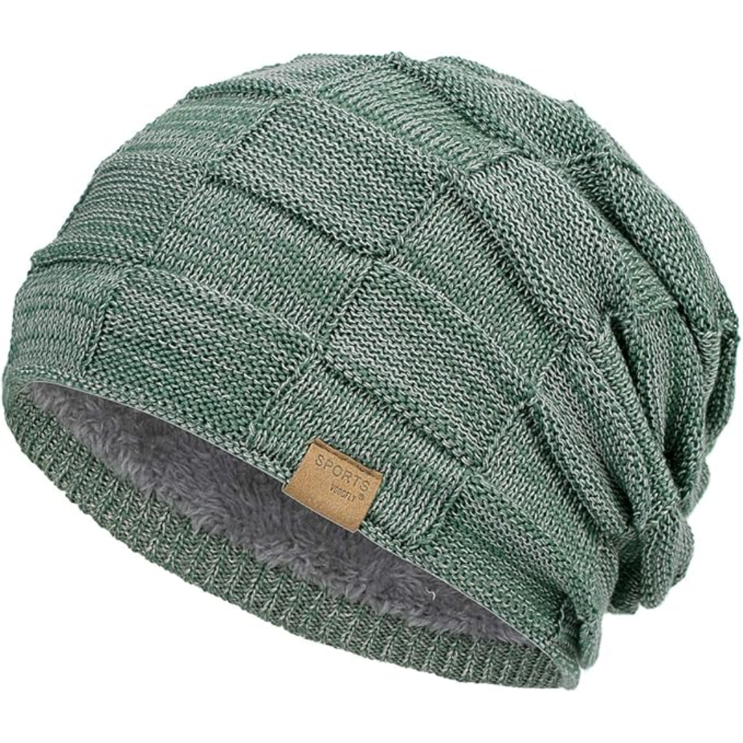 Luca | Slouchy Beanie – Warme Strickmütze