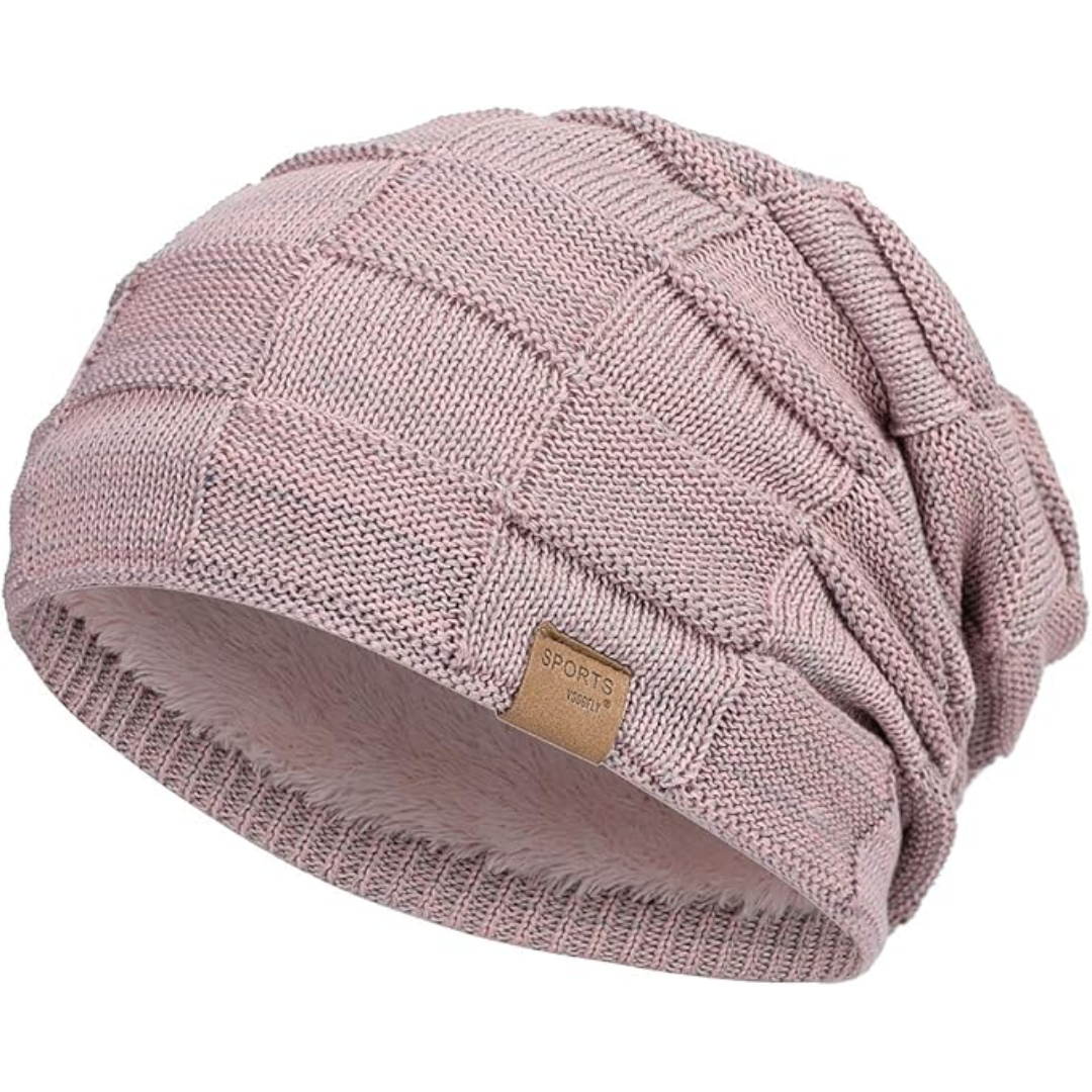 Luca | Slouchy Beanie – Warme Strickmütze