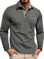 Dresden-Modehaus | Piter Langarm-Poloshirt