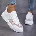 Lonneke | Elegante Spitzen-Sneakers
