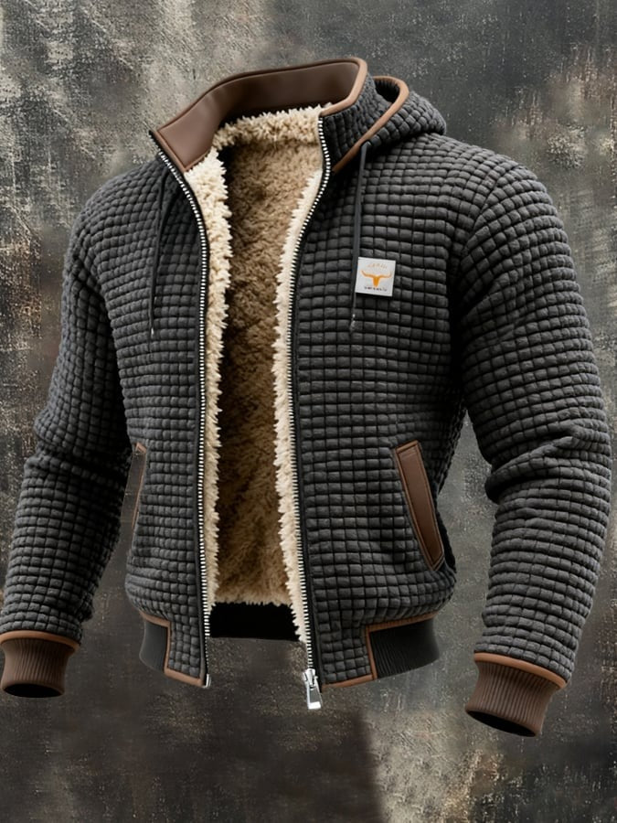 Matteo Fleecejacke mit Kapuze