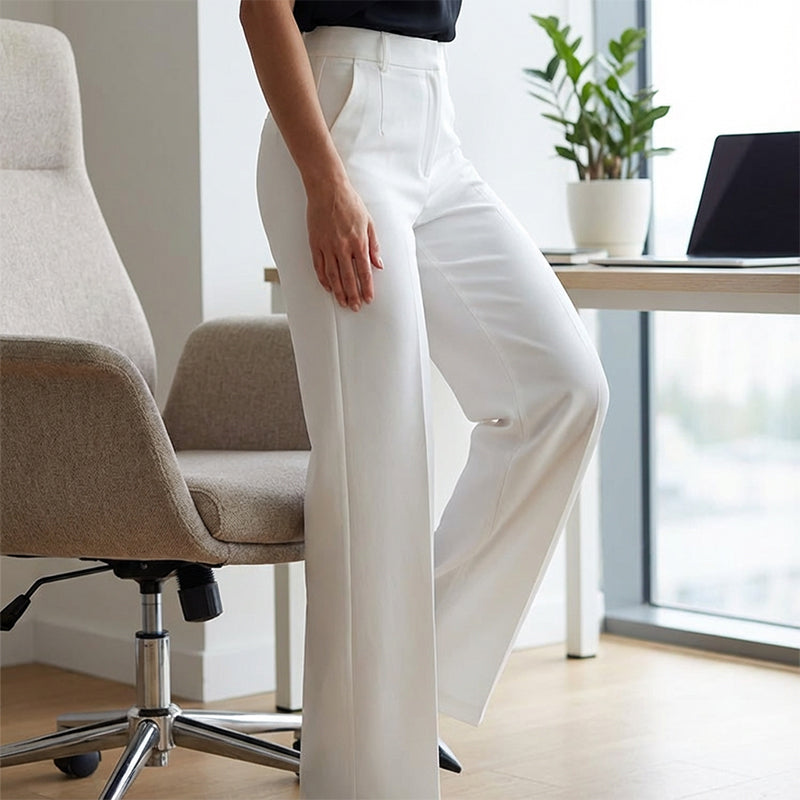 Damen Anzughose mit hoher Taille
