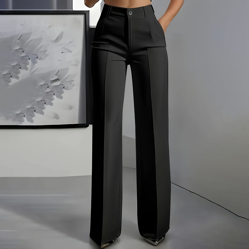 Damen Anzughose mit hoher Taille