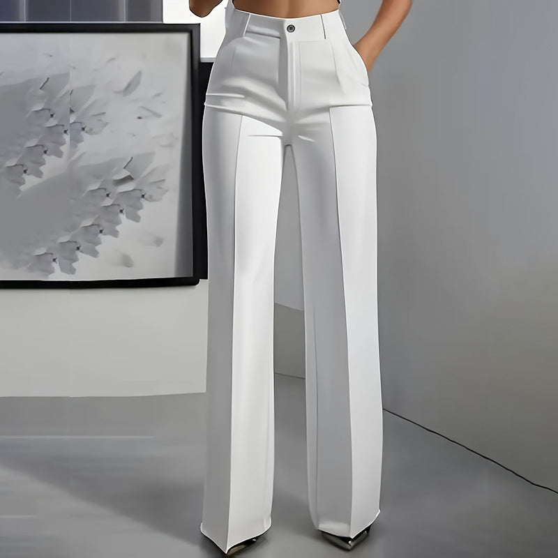 Damen Anzughose mit hoher Taille