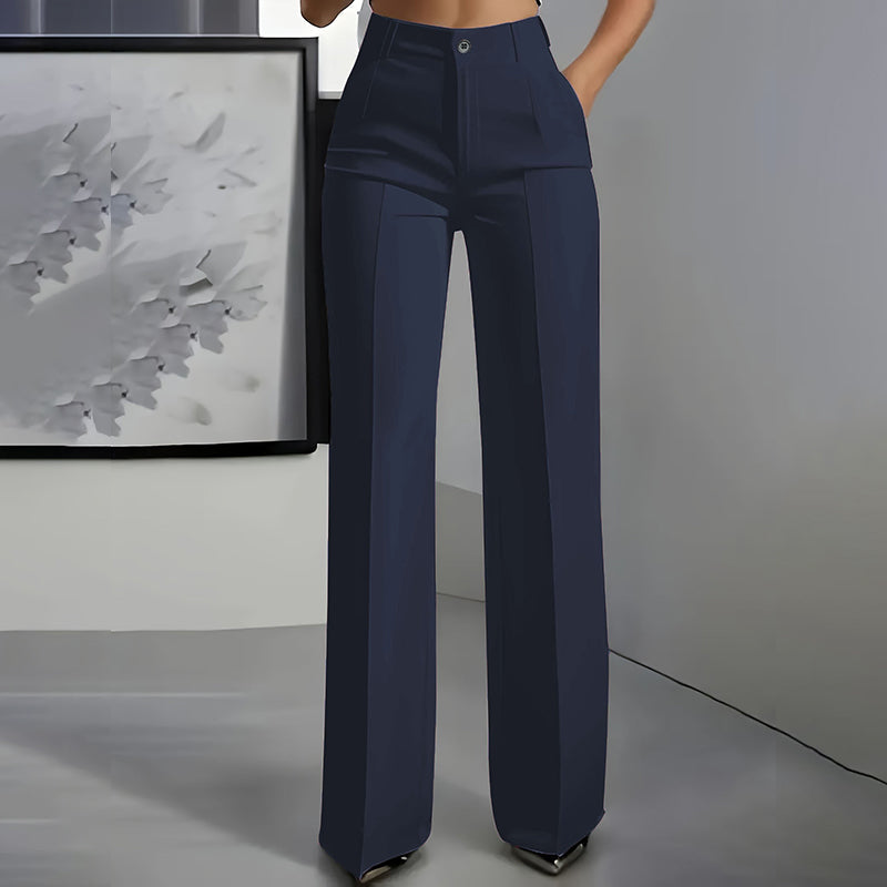 Damen Anzughose mit hoher Taille