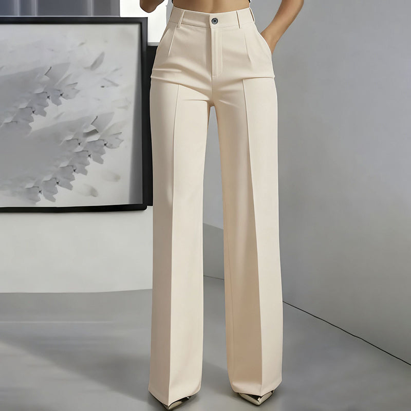 Damen Anzughose mit hoher Taille