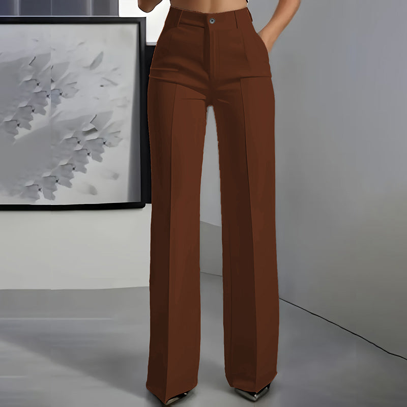 Damen Anzughose mit hoher Taille