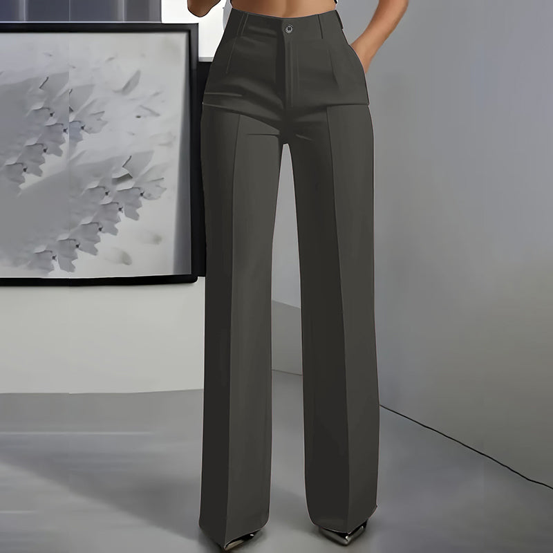 Damen Anzughose mit hoher Taille